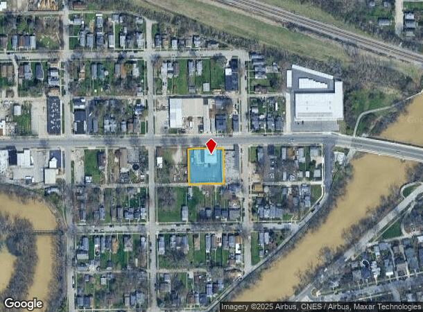  1215 W Main St, Fort Wayne, IN Parcel Map
