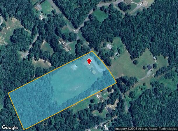 16706 Mountain Track Rd, Orange, VA Parcel Map