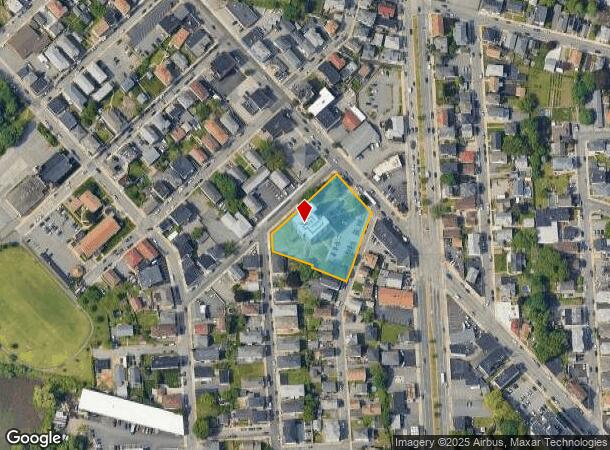 1685 Pleasant St, Fall River, MA Parcel Map
