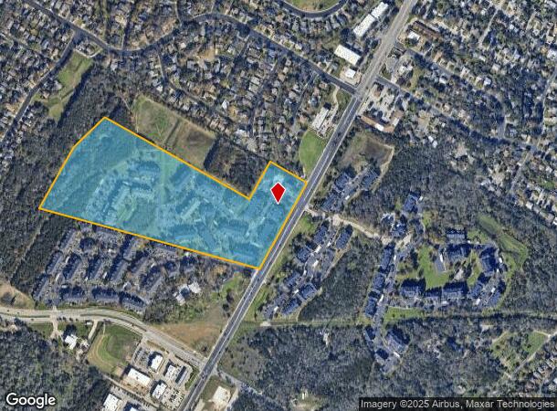 8600 Brodie Ln, Austin, TX Parcel Map