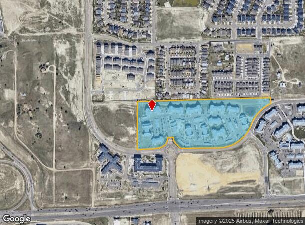 6350 Black Ridge Vw, Colorado Springs, CO Parcel Map