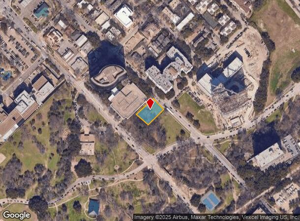  3503 Fairmount St, Dallas, TX Parcel Map