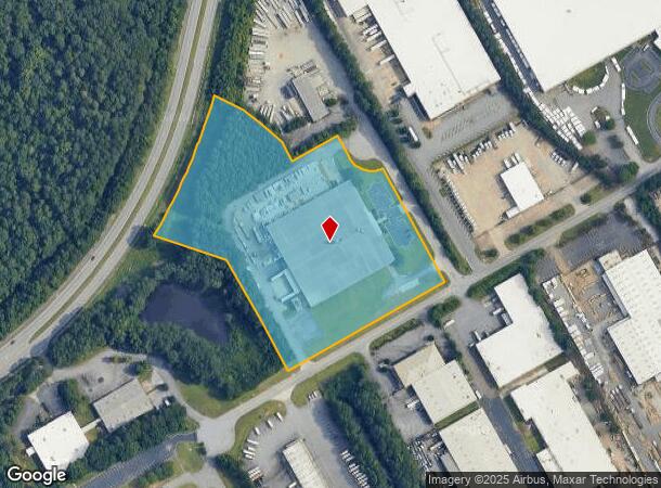  3150 Clinton Ct, Norcross, GA Parcel Map