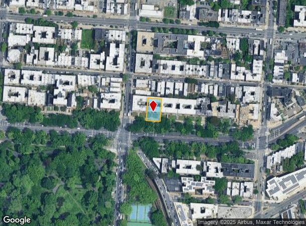 1299 Eastern Pky, Brooklyn, NY Parcel Map