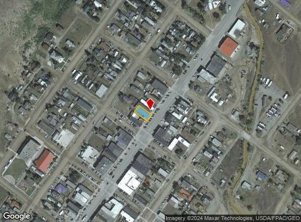  1323 Greene St, Silverton, CO Parcel Map