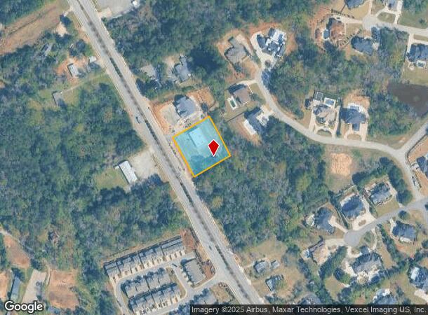  629 Furys Ferry Rd, Augusta, GA Parcel Map