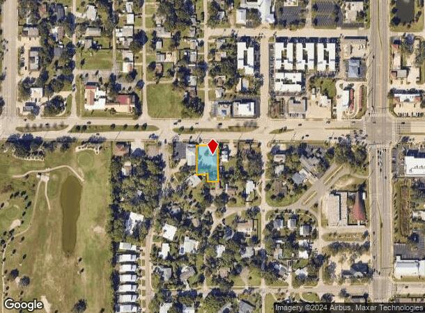  111 W New Haven Ave, Melbourne, FL Parcel Map