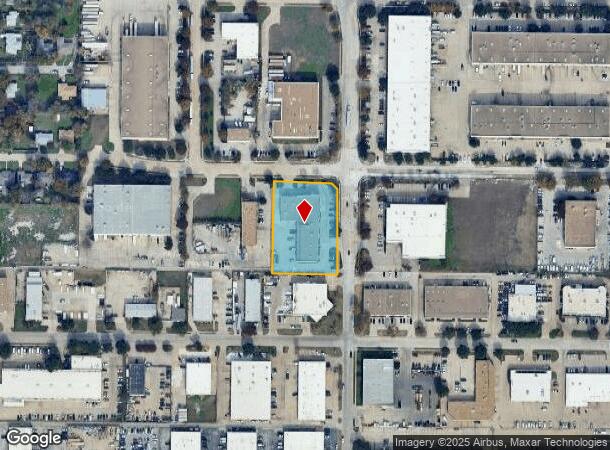  961 N Ave, Plano, TX Parcel Map