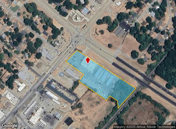  2200 W Oak St, Palestine, TX Parcel Map