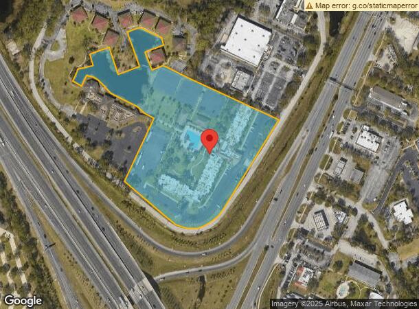  2620 W International Speedway Blvd, Daytona Beach, FL Parcel Map