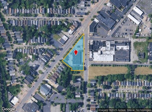  2585 Main St, Buffalo, NY Parcel Map