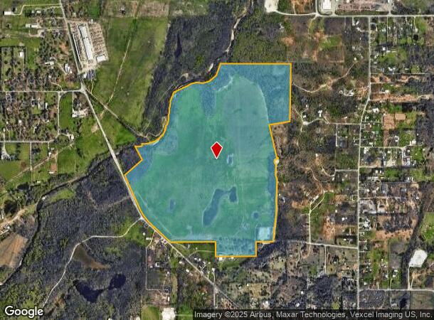 4615 Rendon Rd, Fort Worth, TX Parcel Map