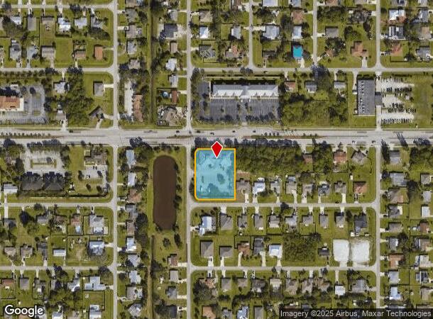  374 Sw Prima Vista Blvd, Port Saint Lucie, FL Parcel Map