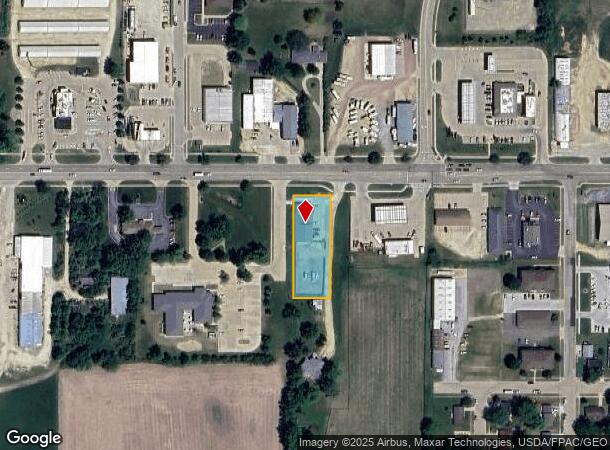 1523 11Th St, De Witt, IA Parcel Map