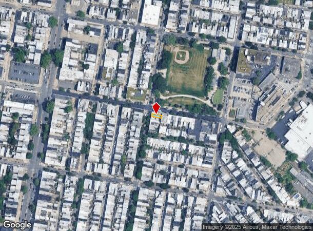 1401 S 13Th St, Philadelphia, PA Parcel Map