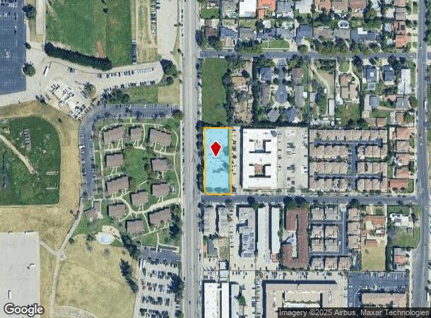  10020 Zelzah Ave, Northridge, CA Parcel Map