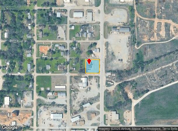 801 N Little Ave, Cushing, OK Parcel Map