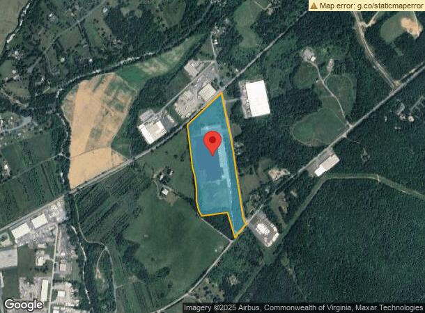  443 S Oak Ln, Lyndhurst, VA Parcel Map