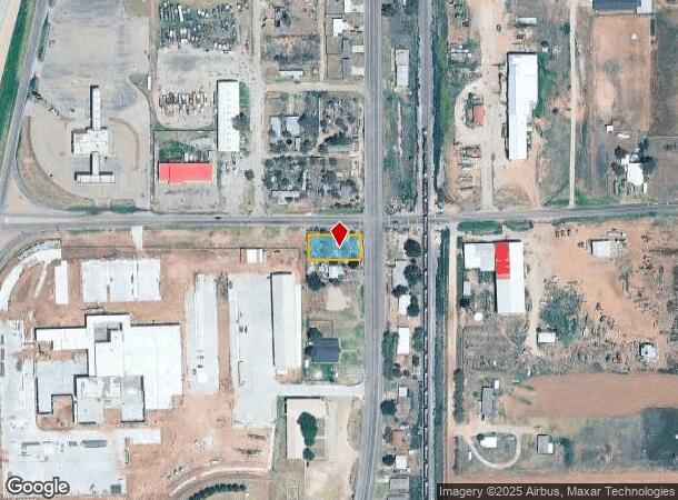 2 S Monroe Ave, New Deal, TX Parcel Map