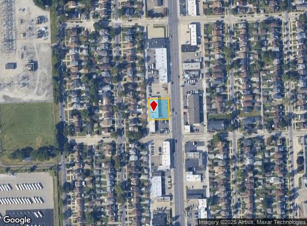  6823 Schaefer Rd, Dearborn, MI Parcel Map