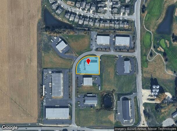 1551 Amy Ln, Franklin, IN Parcel Map