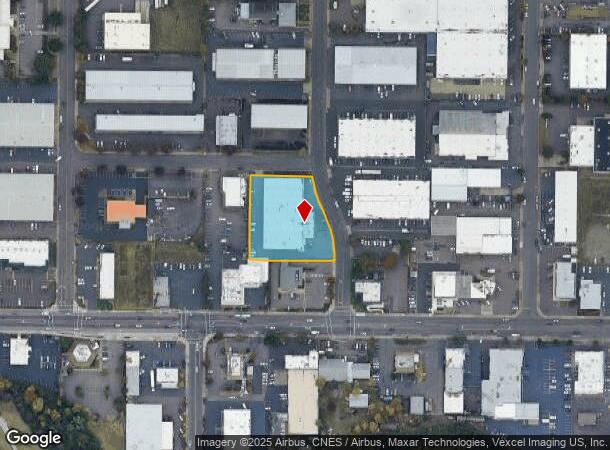  1000 Conger St, Eugene, OR Parcel Map