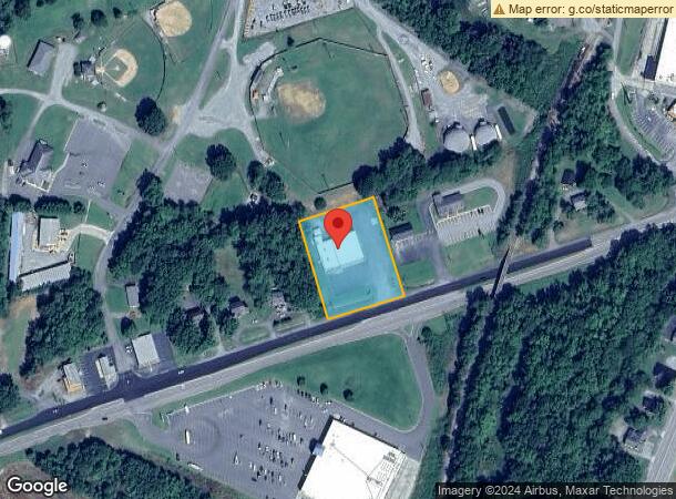  1006 Virginia Ave, Clarksville, VA Parcel Map