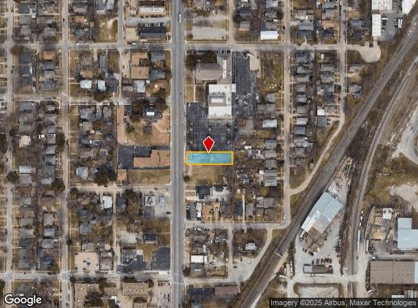  2217 Hemphill St, Fort Worth, TX Parcel Map