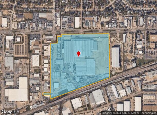  4040 Forest Ln, Garland, TX Parcel Map