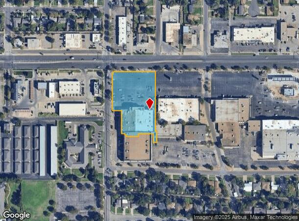  2903 50Th St, Lubbock, TX Parcel Map