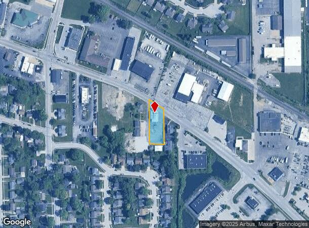  705 E Main St, Brownsburg, IN Parcel Map