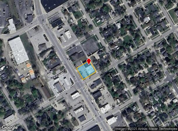 602 N Mitchell St, Cadillac, MI Parcel Map