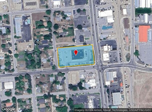  901 N 1St St, Hamilton, MT Parcel Map