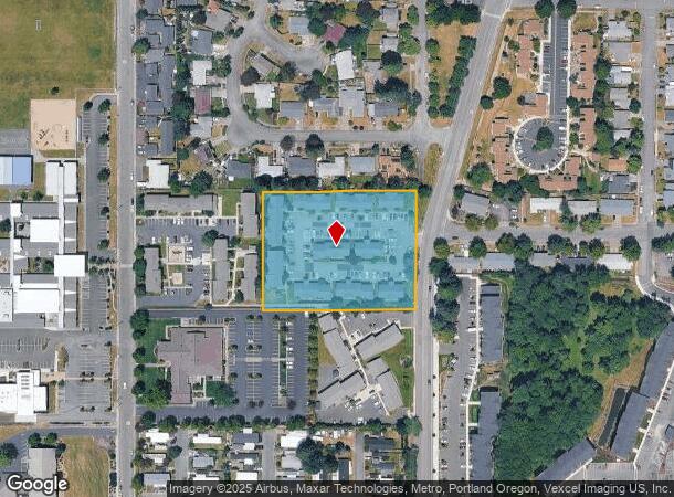 1401 N Springbrook Rd, Newberg, OR Parcel Map