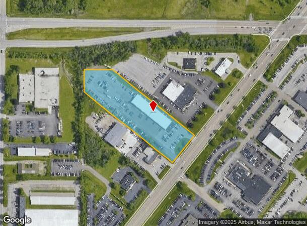 3536 Southwestern Blvd, Orchard Park, NY Parcel Map