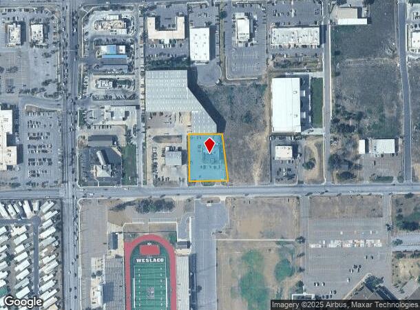  1506 W Pike Blvd, Weslaco, TX Parcel Map