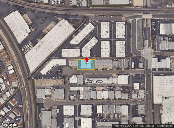  1121 E Ash Ave, Fullerton, CA Parcel Map