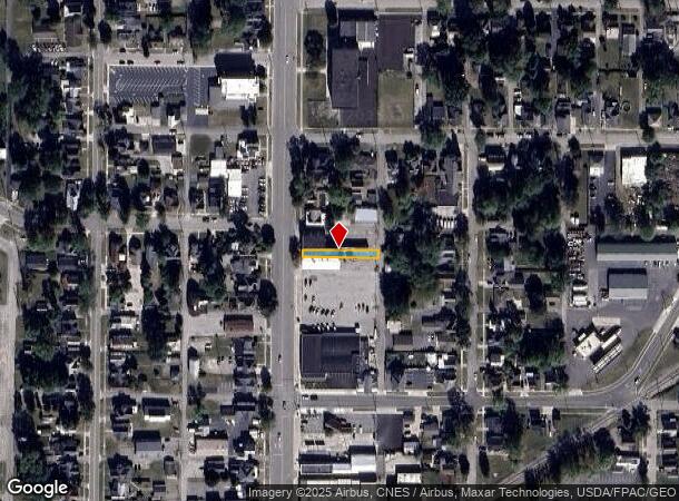  529 N Main St, Findlay, OH Parcel Map
