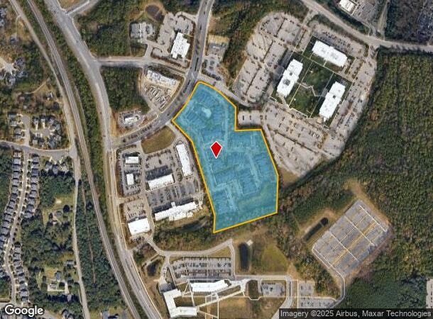  1101 Carrington Park Cir, Morrisville, NC Parcel Map