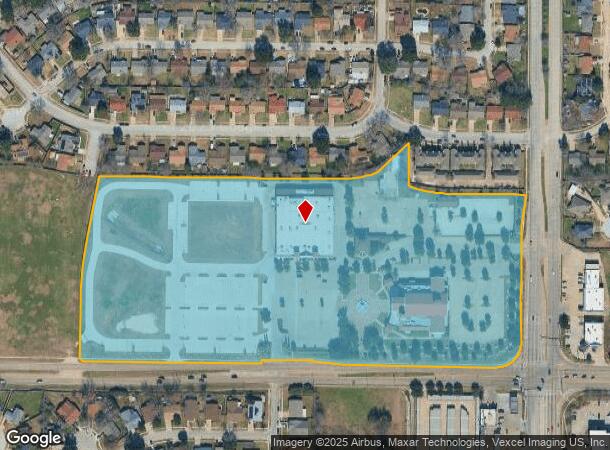  821 E Mayfield Rd, Arlington, TX Parcel Map