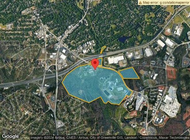  660 Mauldin Rd, Greenville, SC Parcel Map