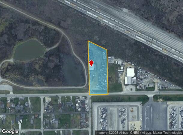  4003 Oxford St, Fort Wayne, IN Parcel Map