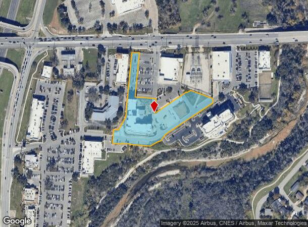  934 W University Ave, Georgetown, TX Parcel Map