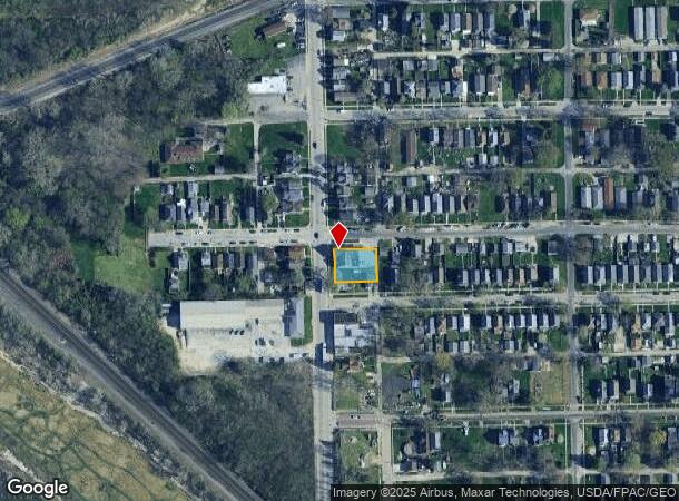  1331 E Broadway St, Toledo, OH Parcel Map