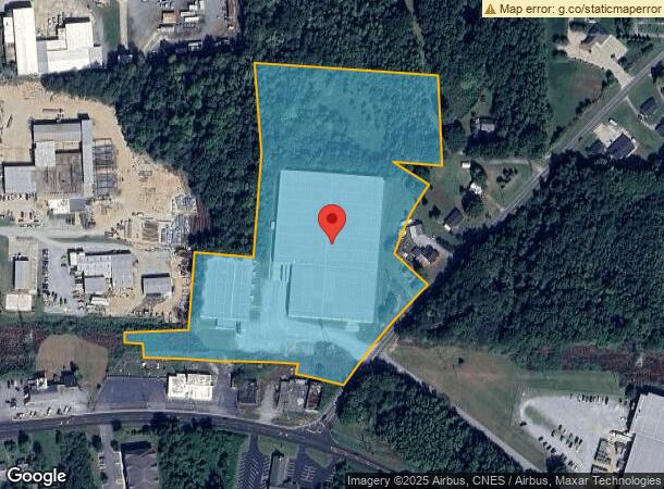  1737 Flora Ave, Burlington, NC Parcel Map