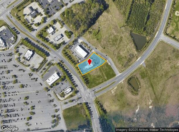  608 Pavilion Dr, Chesapeake, VA Parcel Map