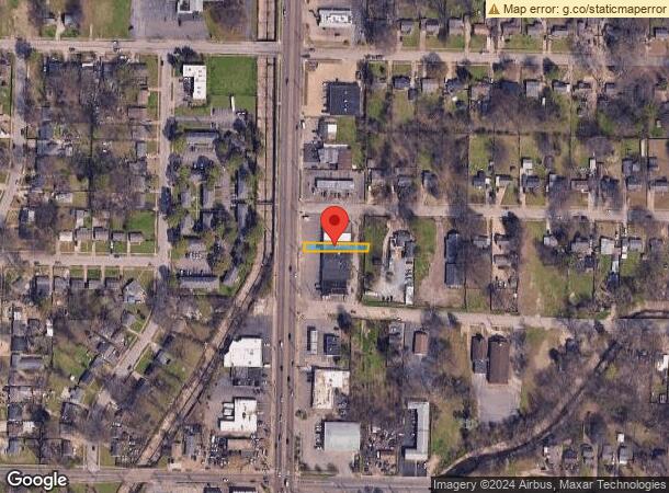  1578 Getwell Rd, Memphis, TN Parcel Map