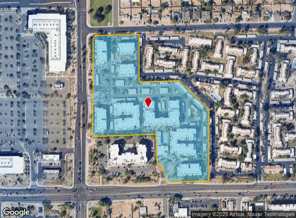  3950 W Chandler Blvd, Chandler, AZ Parcel Map