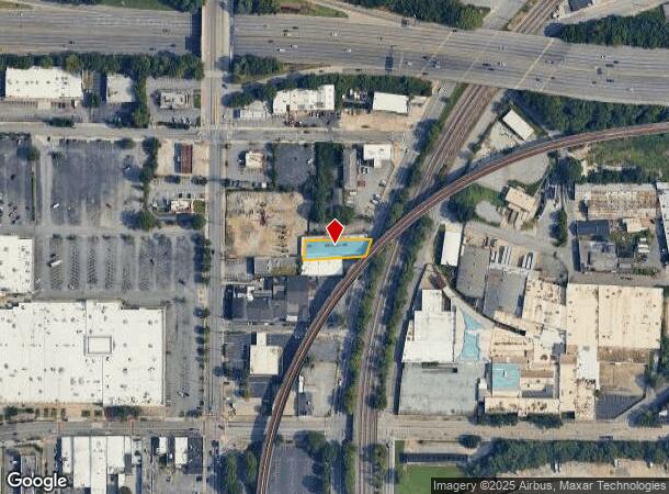  561 W Whitehall St Sw, Atlanta, GA Parcel Map