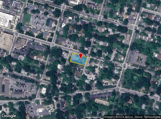  4607 Knox Rd, College Park, MD Parcel Map